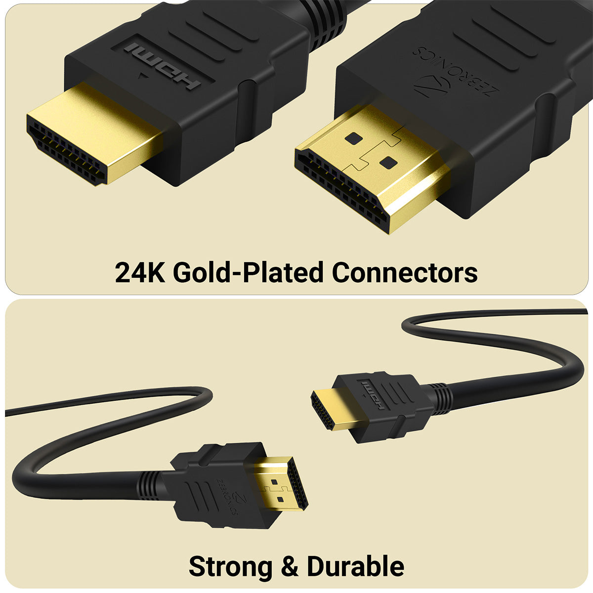 Zeb-HAA1020 - HDMI Cable - Zebronics