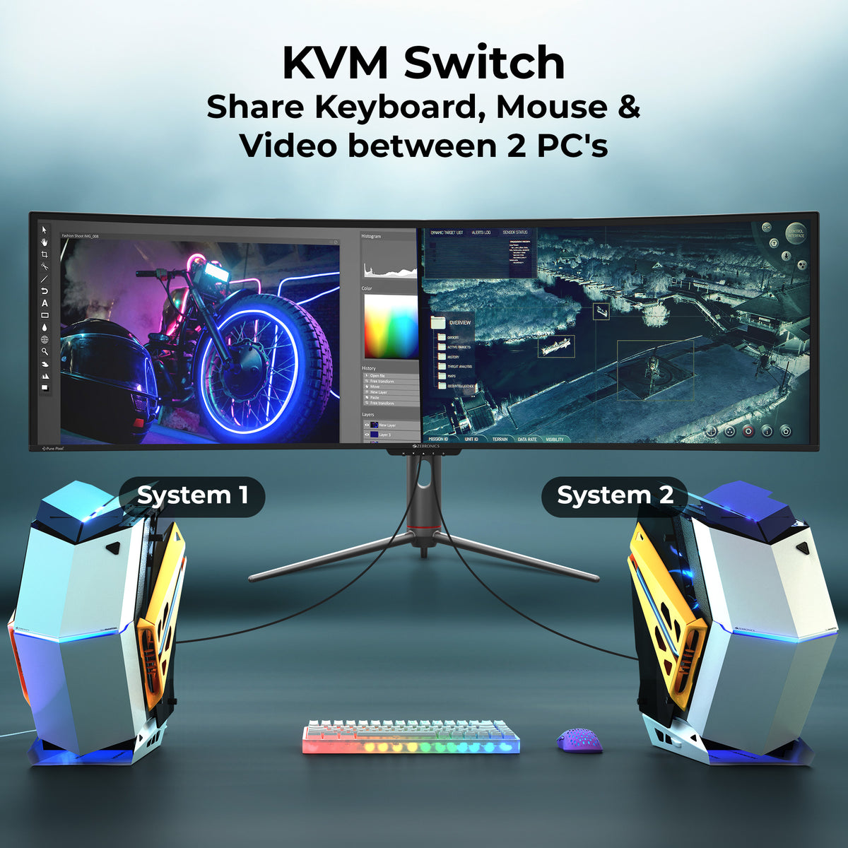 Zebronics N49A Gaming Monitor