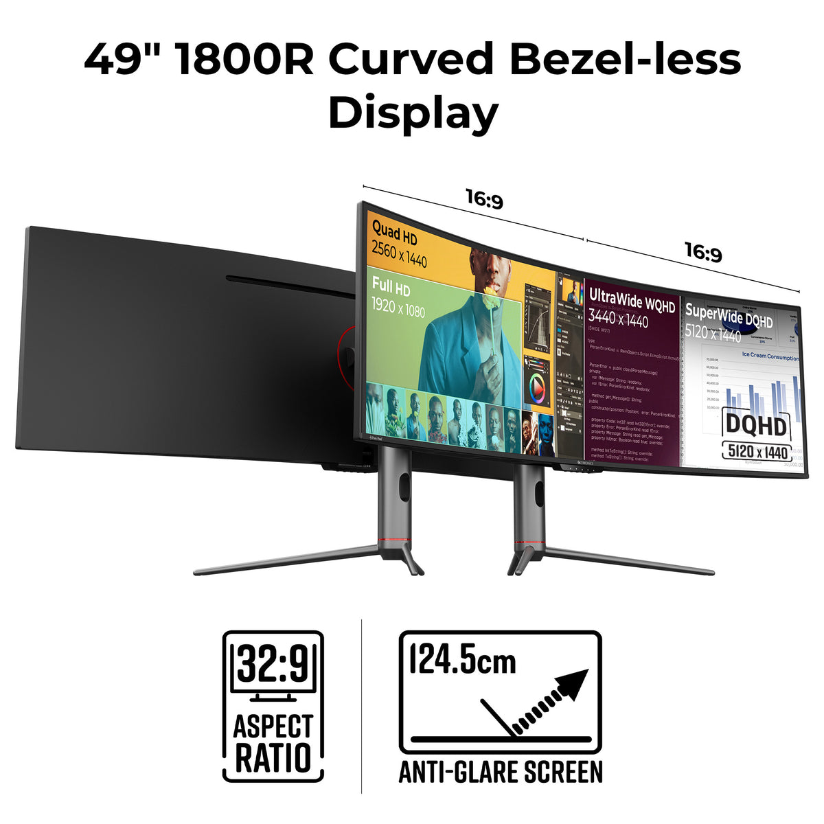 Zebronics N49A Gaming Monitor