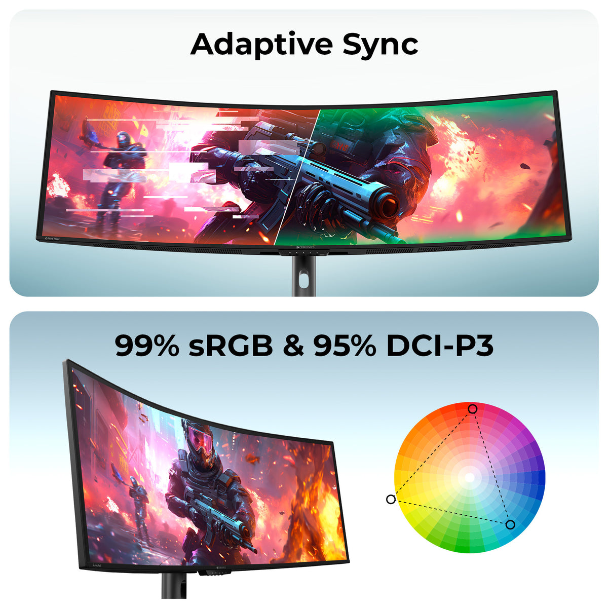 Zebronics N49A Gaming Monitor