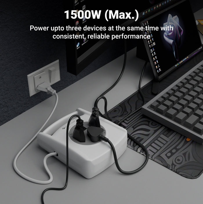 Zebronics Power Block 138 Power Extension Strip