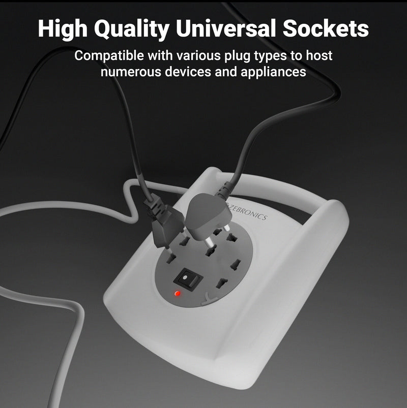 Zebronics Power Block 138 Power Extension Strip