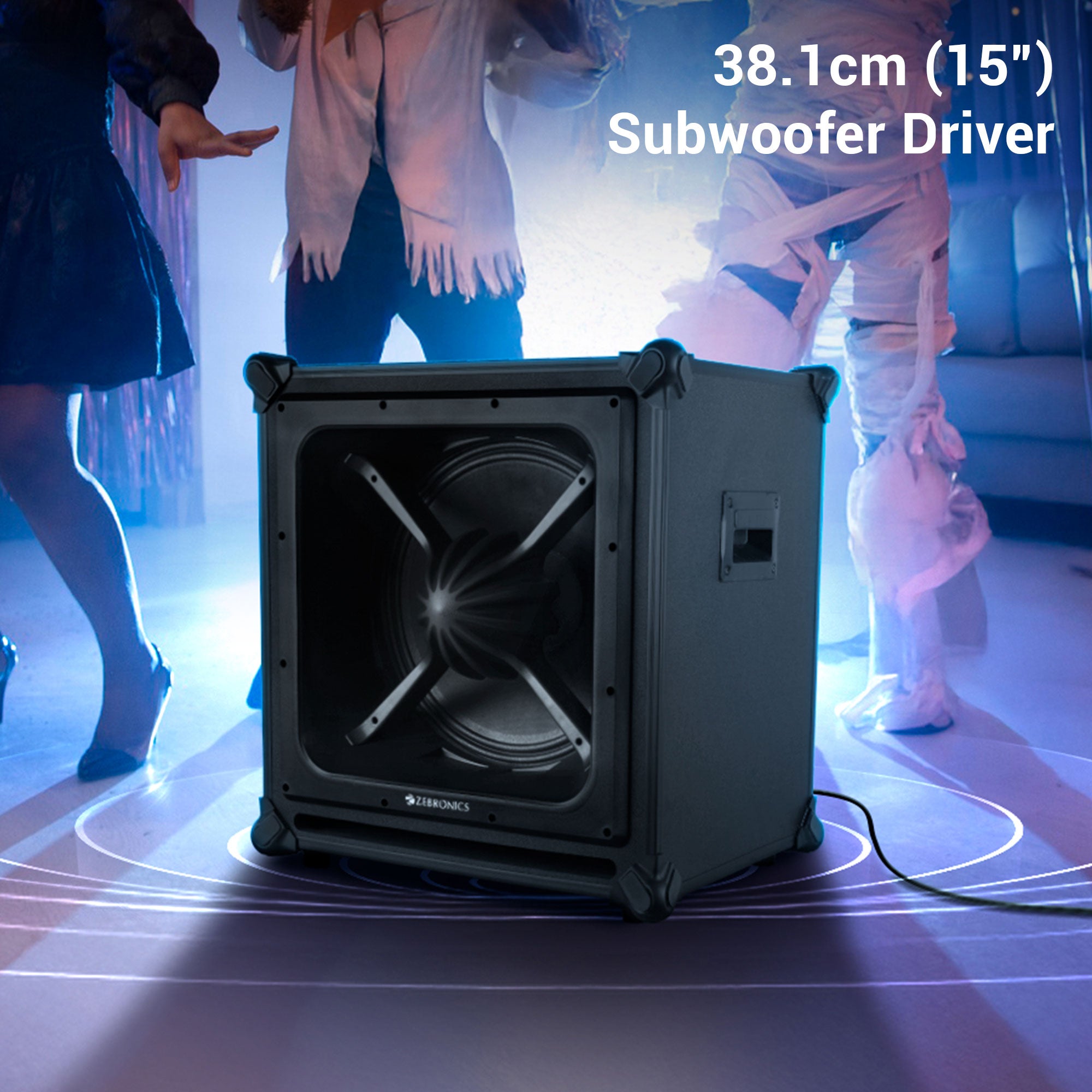 Zebronics Rumbler 38.1cm subwoofer