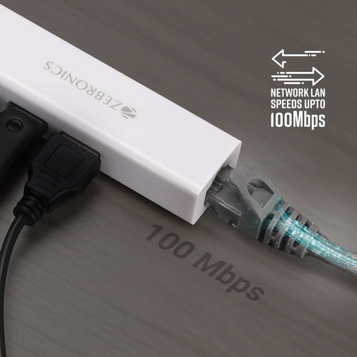 Zebronics TS200UR Multiport Hub