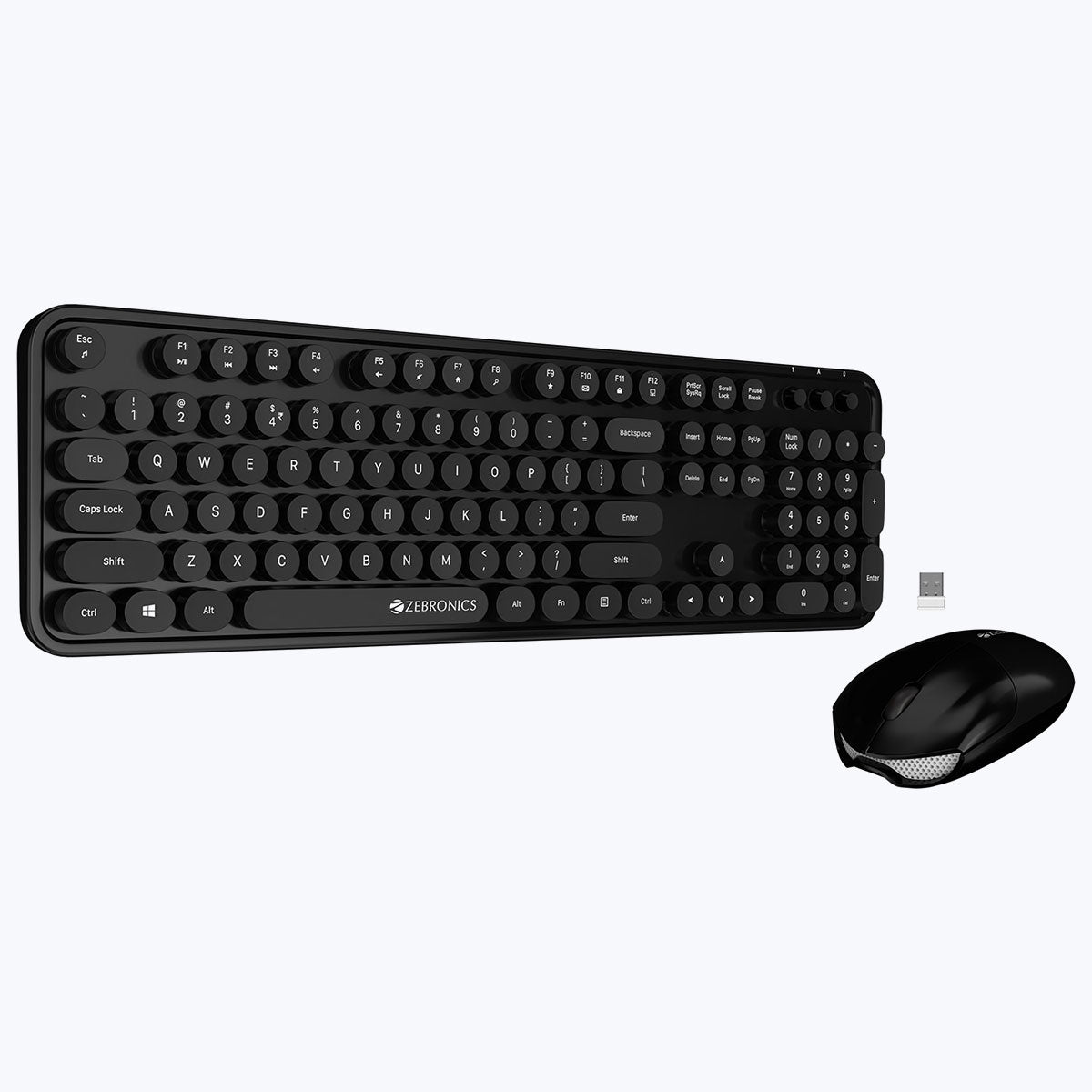 Zeb-Companion 300 - Wireless Keyboard and Mouse Combo - Zebronics