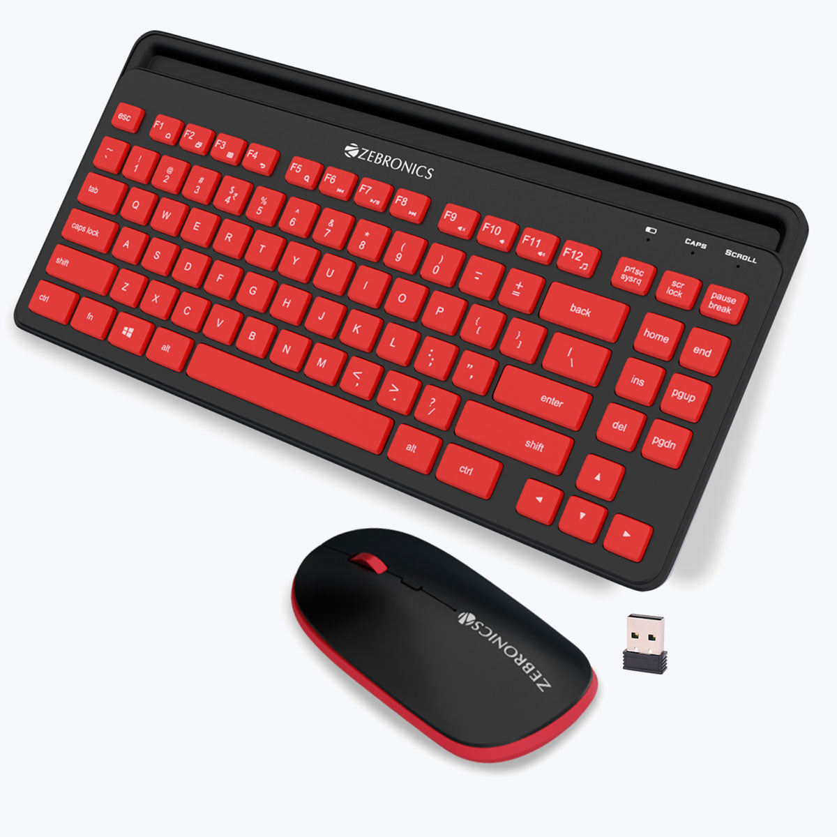 Zeb-Companion 114 - Wireless Keyboard and Mouse Combo - Zebronics