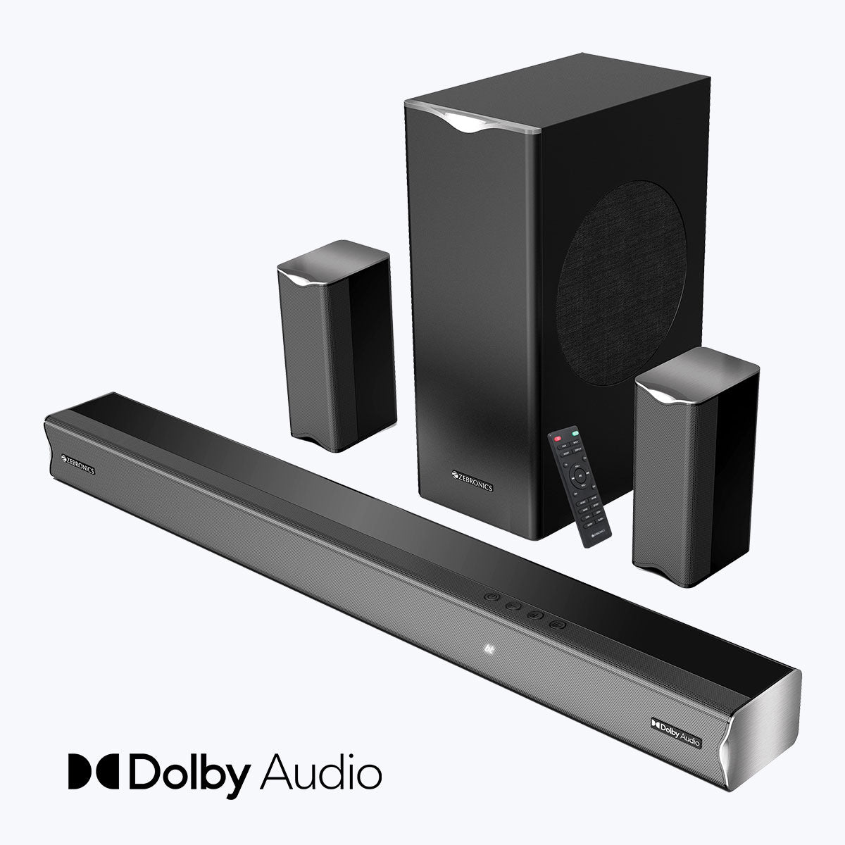 Zeb-Juke Bar 9520WS Pro Dolby 5.1 - Soundbar - Zebronics