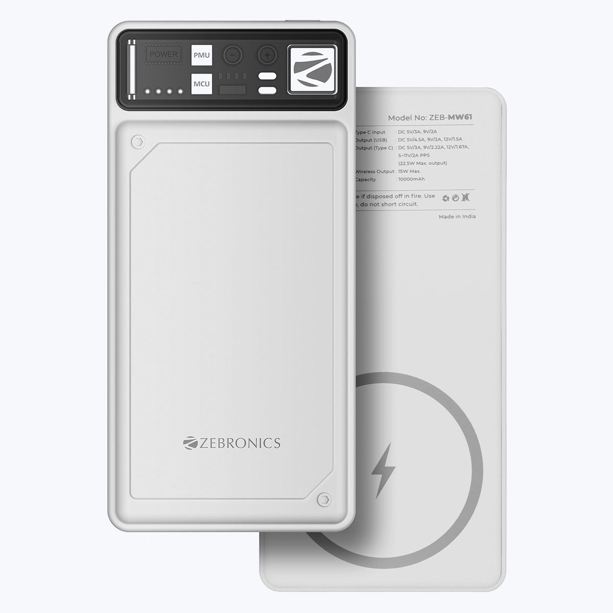 Zeb-MW61 10000 mAh Power bank - Zebronics