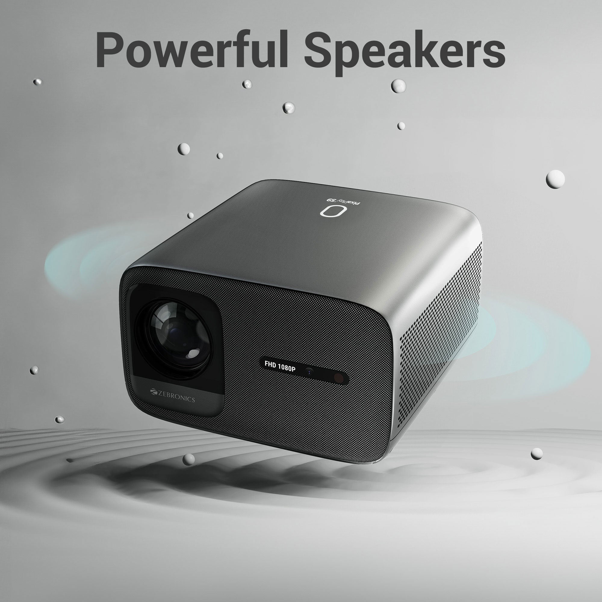 zeb-pixaplay-59 - LED Projector - Zebronics