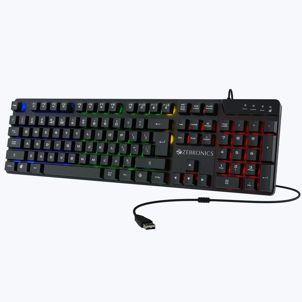 Zebronics WarK Wired Gaming Keyboard & Mouse Combo