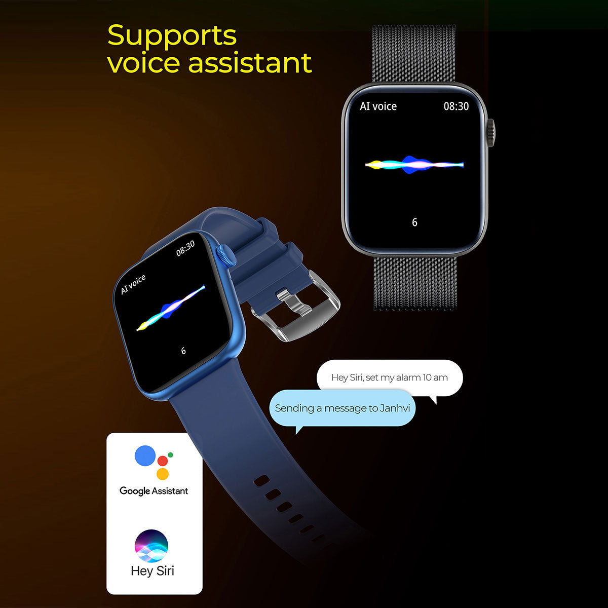 Google voice online smartwatch