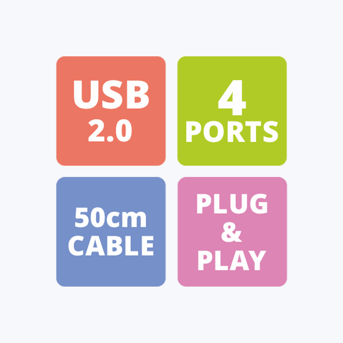 ZEB-90HB - USB Hub - Zebronics