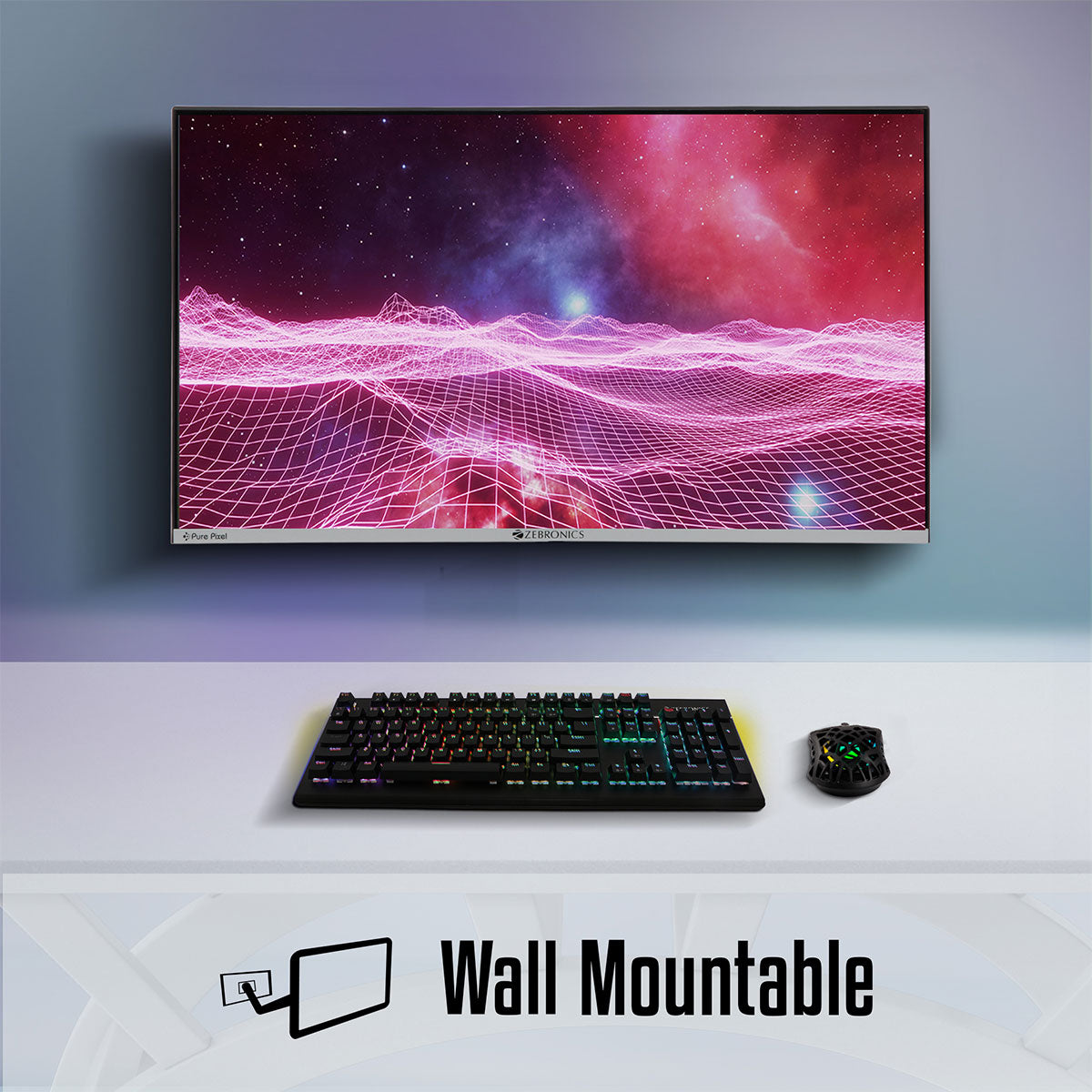 ZEB-A24FHD LED (165Hz) - Gaming Monitor - Zebronics