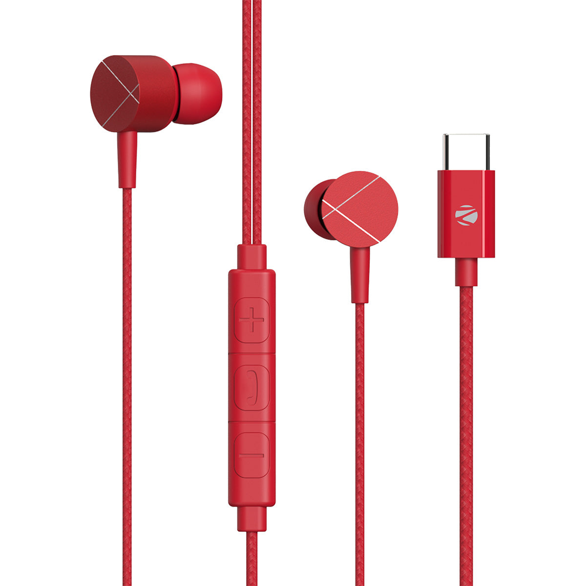 Zebronics twin outlet double sided earphones