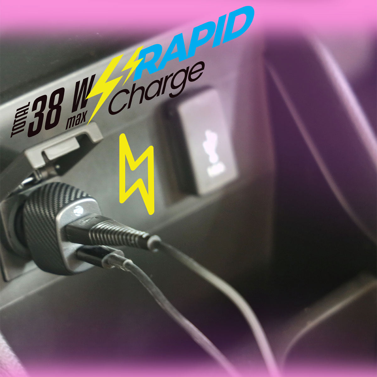 Zeb-CC38 - Car charger - Zebronics