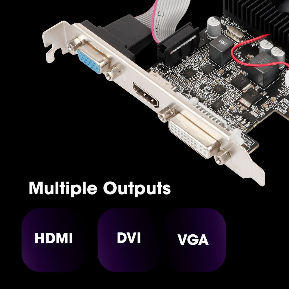 Zebronics ZEB-G210 1GD3- Graphics Card