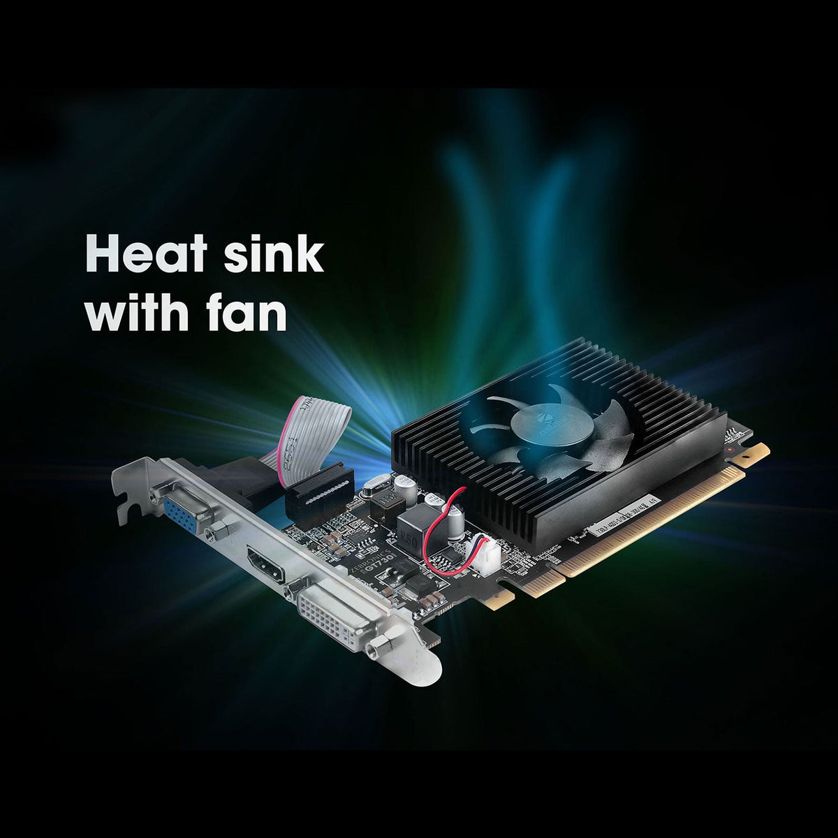 Zebronics ZEB-GT730 4GD3 - Graphics Card