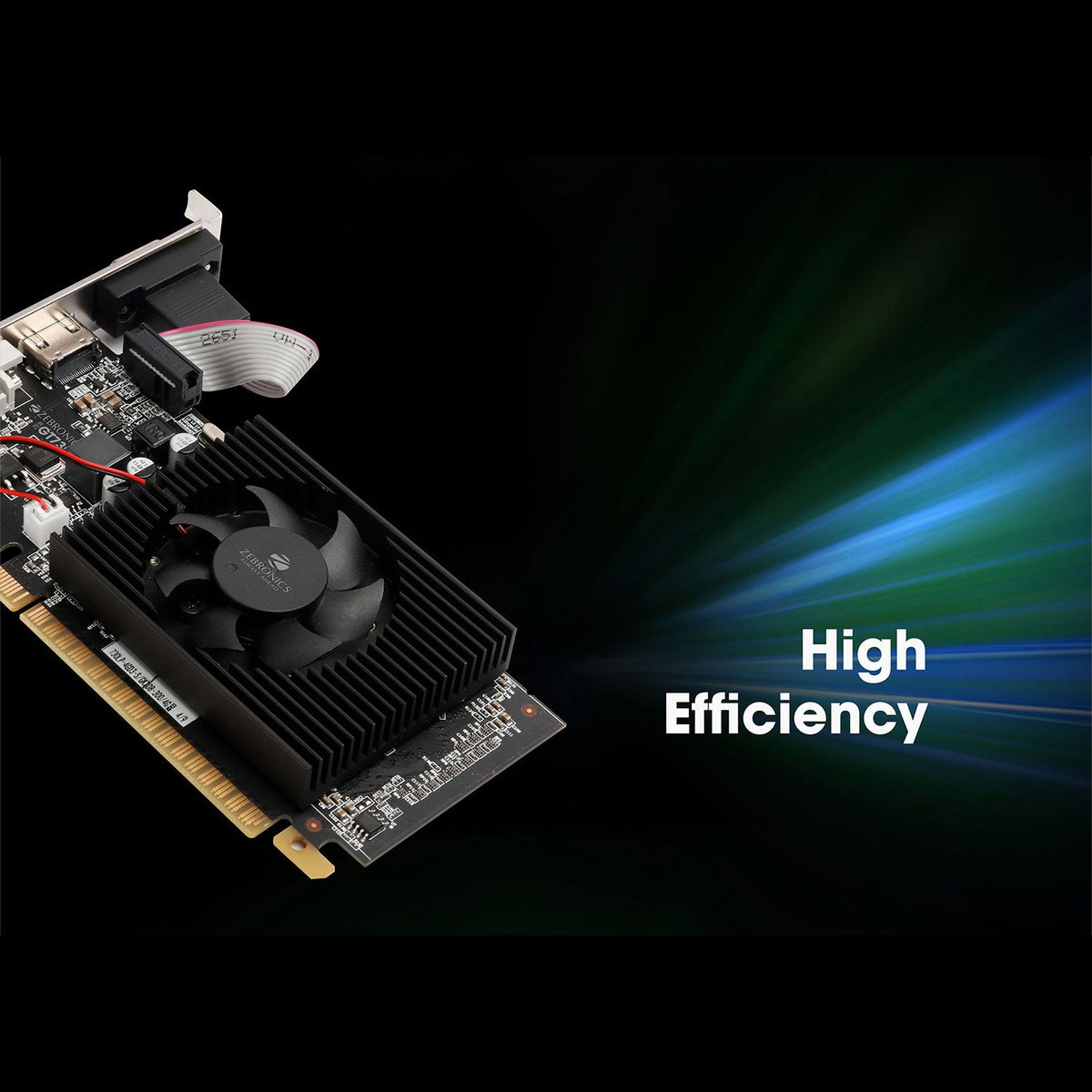 Zebronics ZEB-GT730 4GD3 - Graphics Card