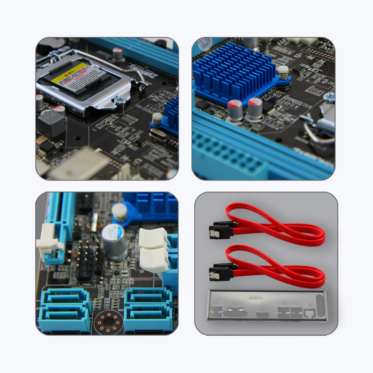 Zeb-H81, Socket 1150- Motherboard - Zebronics