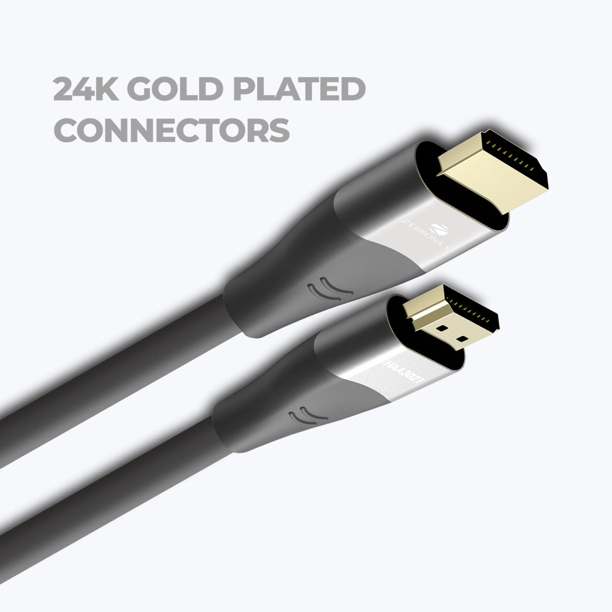 Zeb-HAA3021 (3 Meters) HDMI Cable - Zebronics