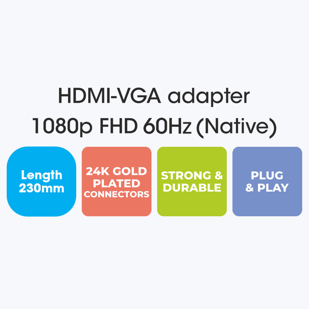 ZEBHAV01 HDMI VGA Adapter