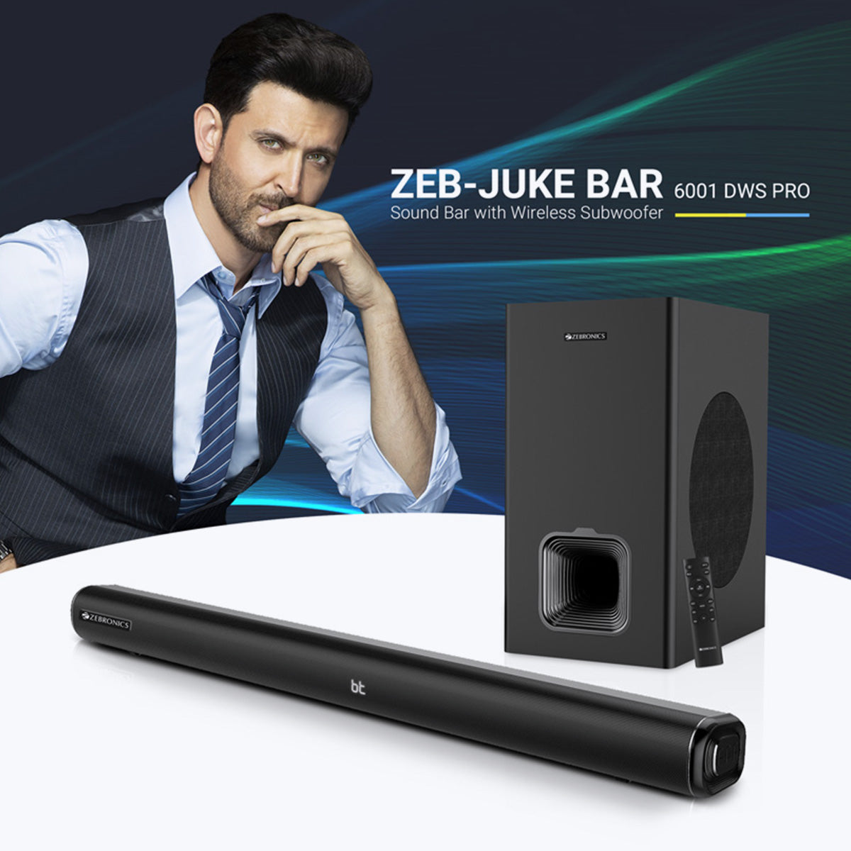 Zeb-Juke Bar 6001 DWS Pro - Soundbar - Zebronics