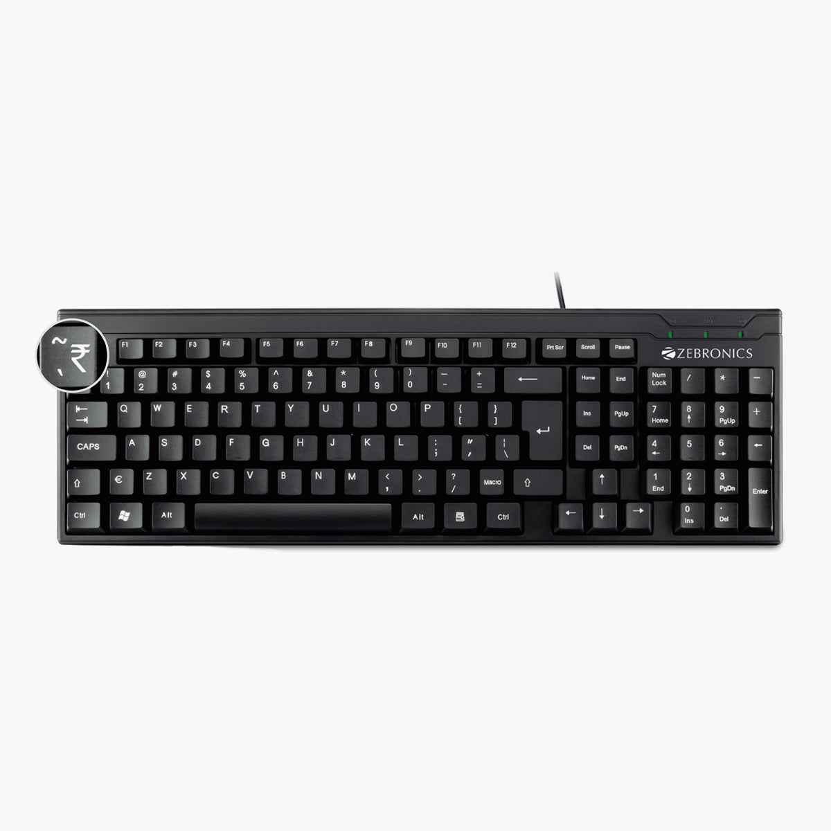Zeb-K35 - Standard keyboard - Zebronics
