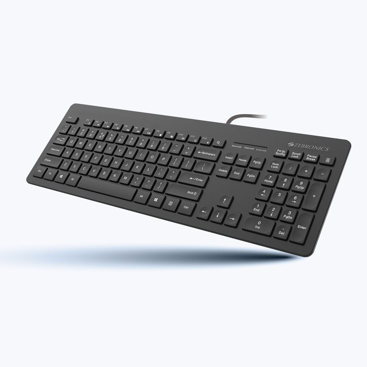 ZEB-K4000M - Multimedia Keyboard - Zebronics