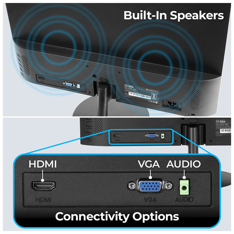 ZEBS22A Premium LED Monitor