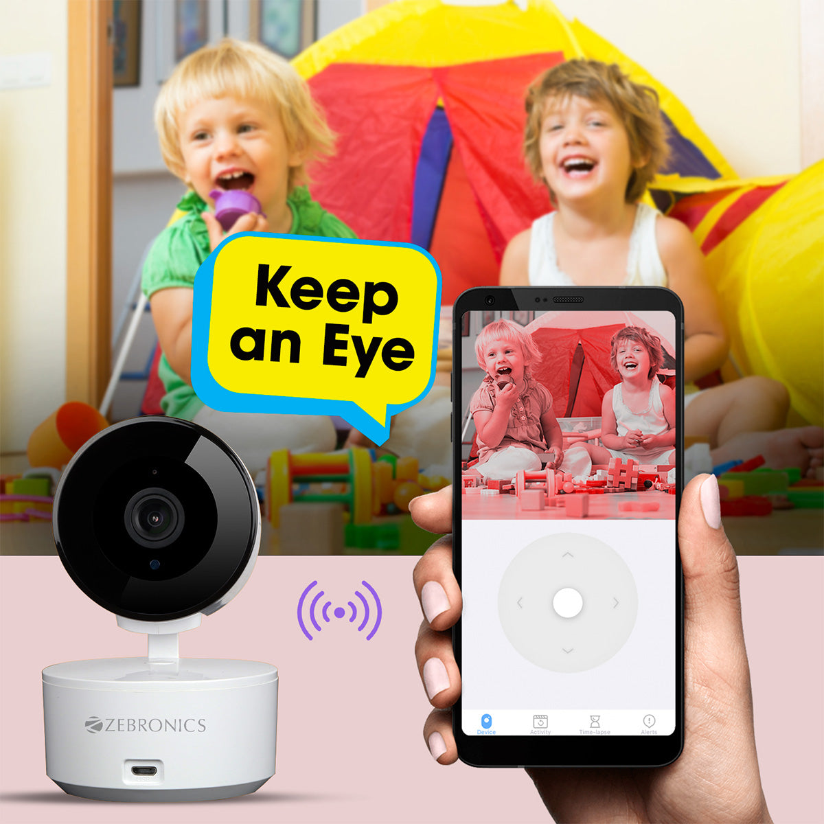 Zebronics wifi hot sale camera kit