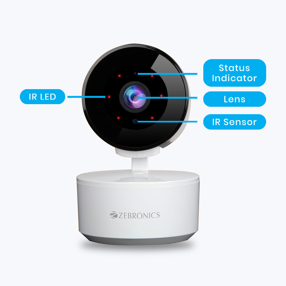 Zeb-Smart Cam 102 - Smart WiFi Camera - Zebronics