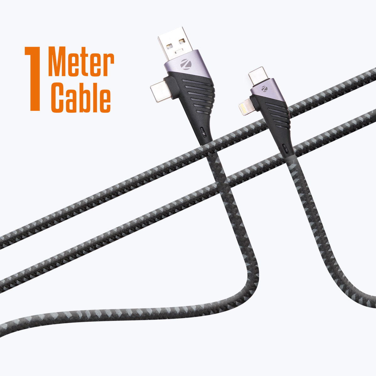 ZEB-UCLC65B - 4 in 1 Cable - Zebronics