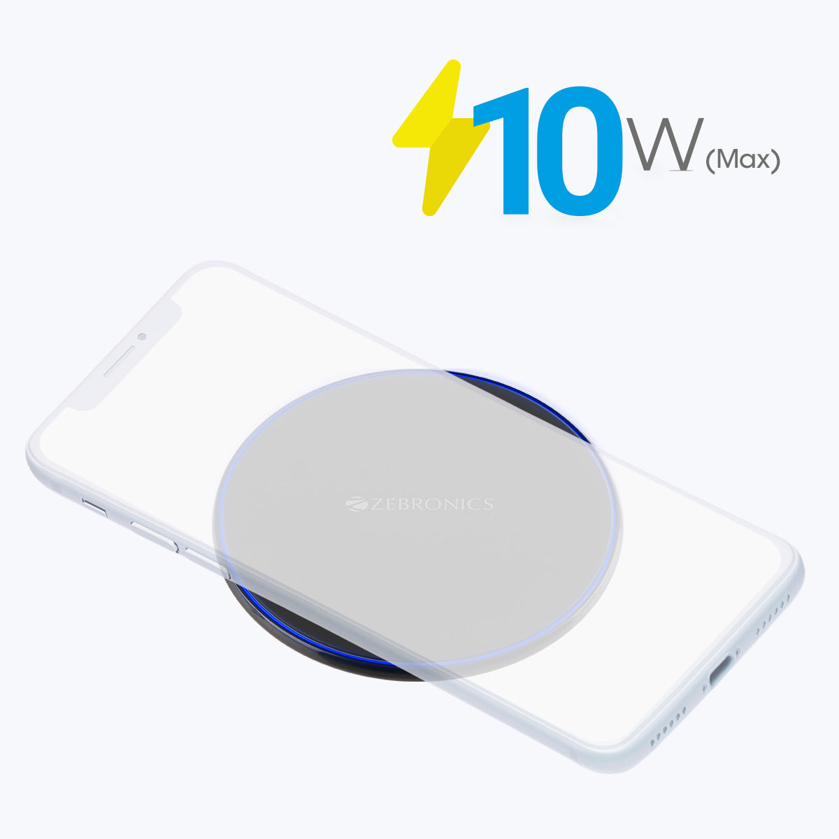 Zeb-WCP1001S - Wireless charging pad - Zebronics