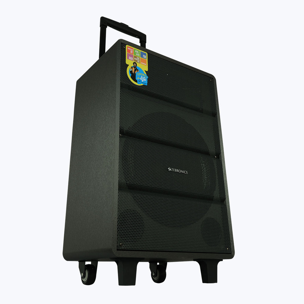 Zebronics Banjo(ZebMonster Pro 2X12L2) Trolley DJ speaker