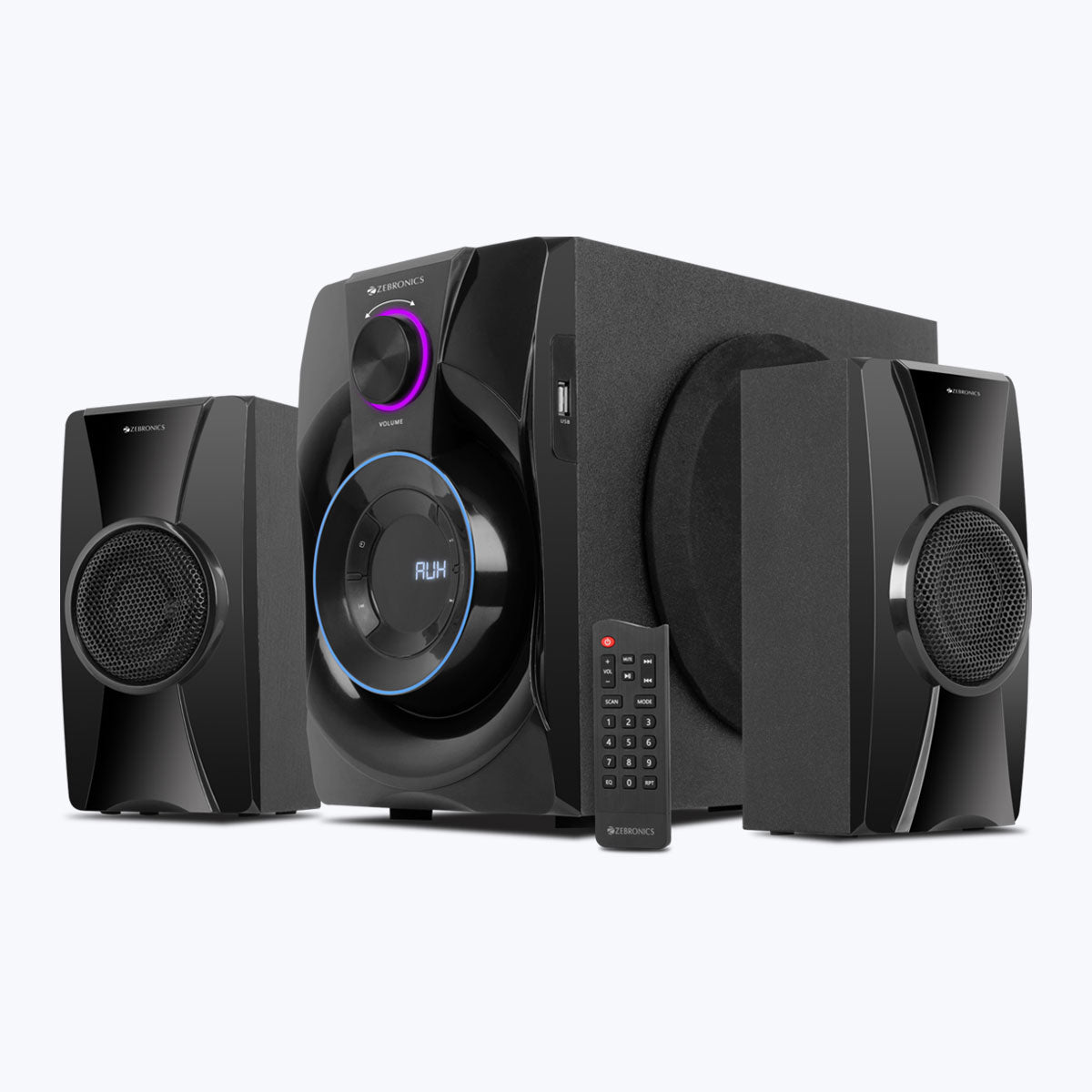 Zeb-Basso 100 - 2.1 Speakers - Zebronics