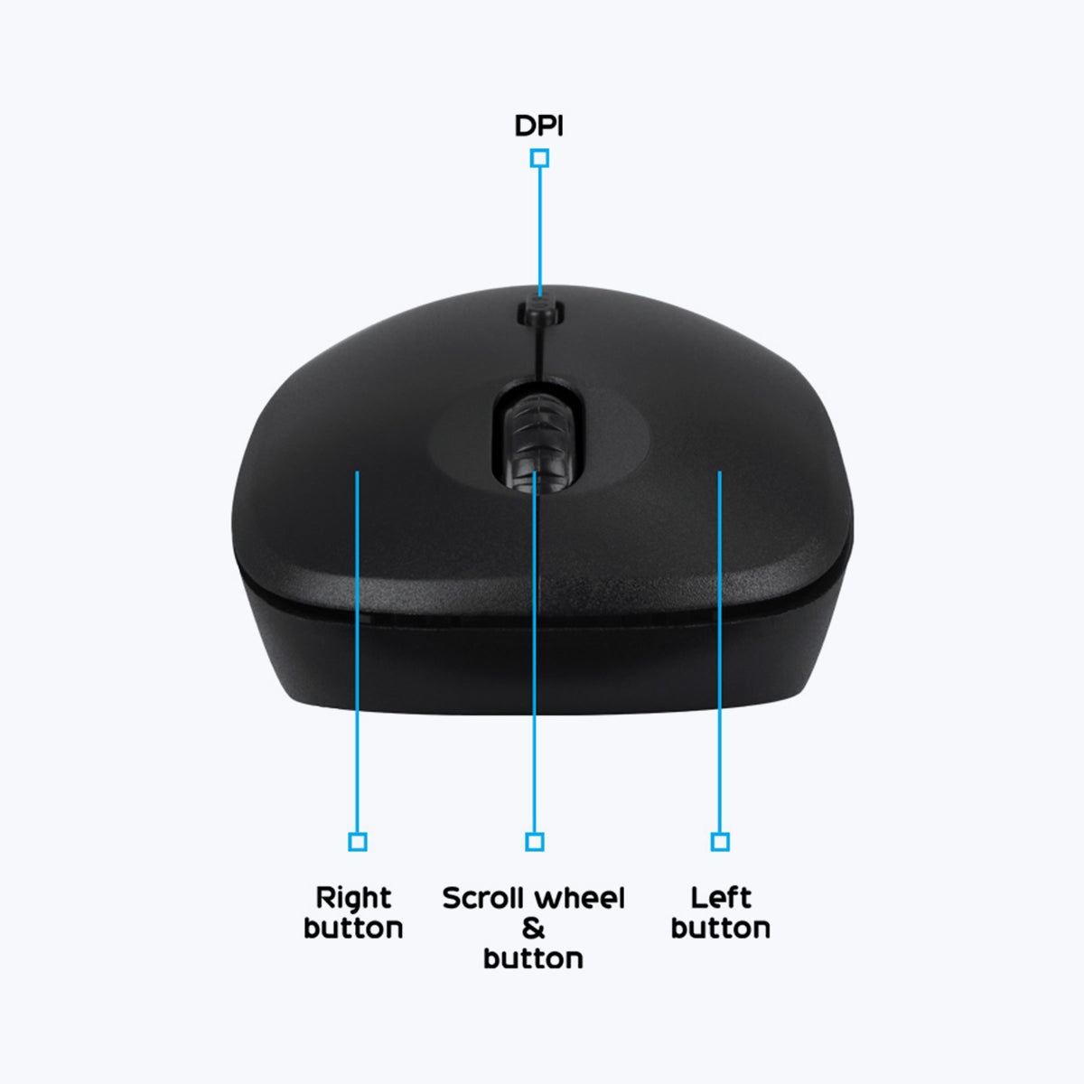 Zeb-Bold - Wireless Mouse - Zebronics
