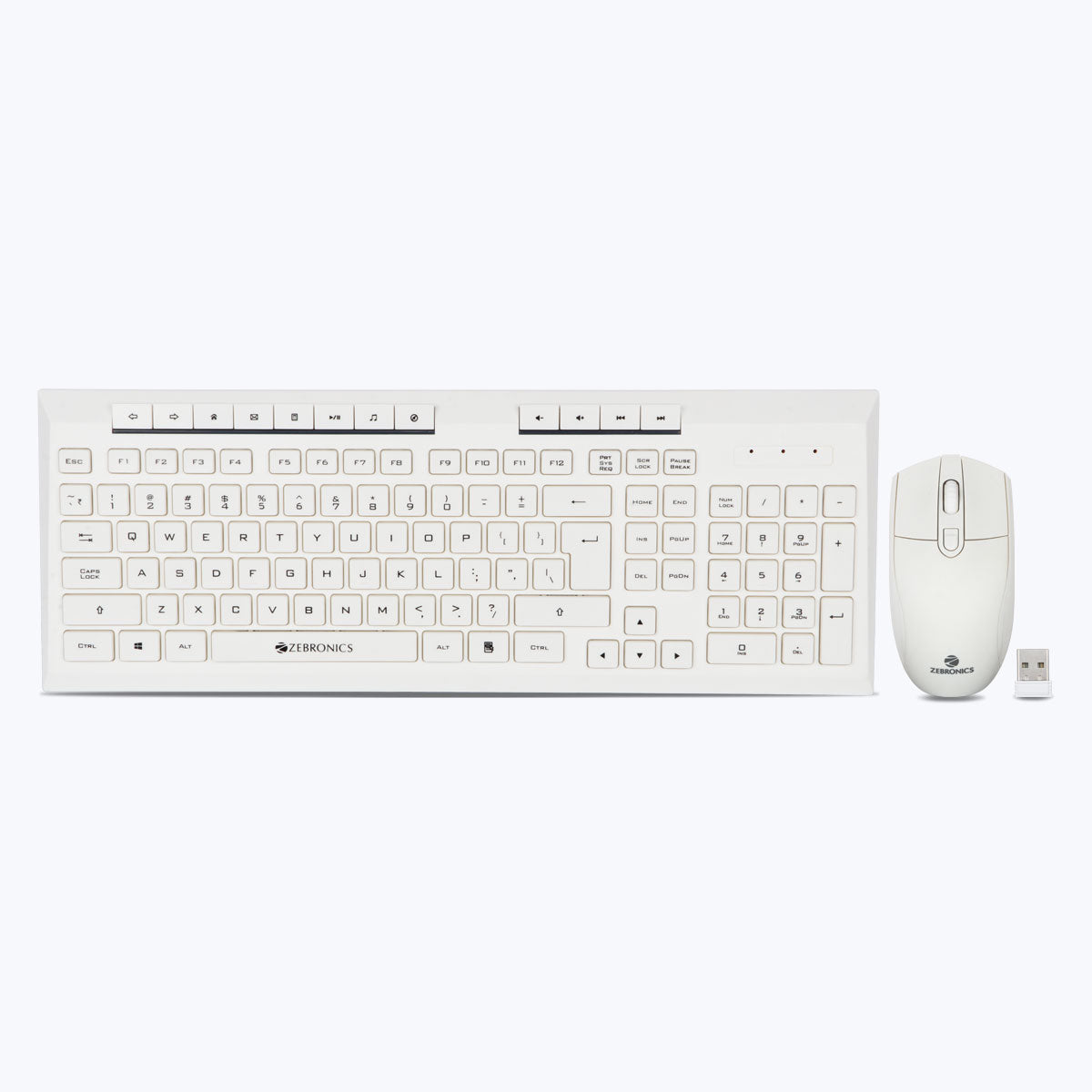 Zeb-Companion 109 -  Keyboard and Mouse Combo - Zebronics