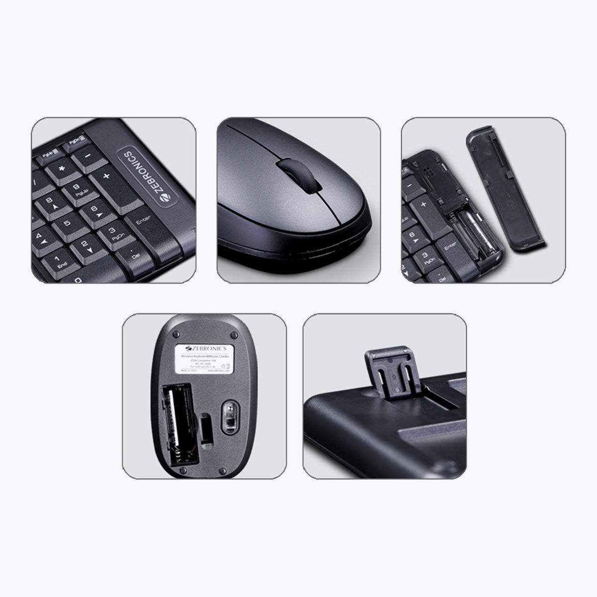 Zeb-Companion 104 - Wireless Keyboard and Mouse Combo - Zebronics