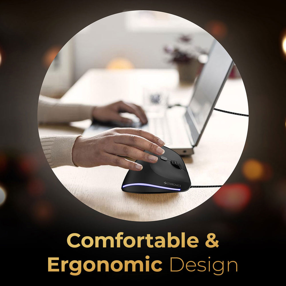 Zebronics Cozy Premium Gaming Mouse