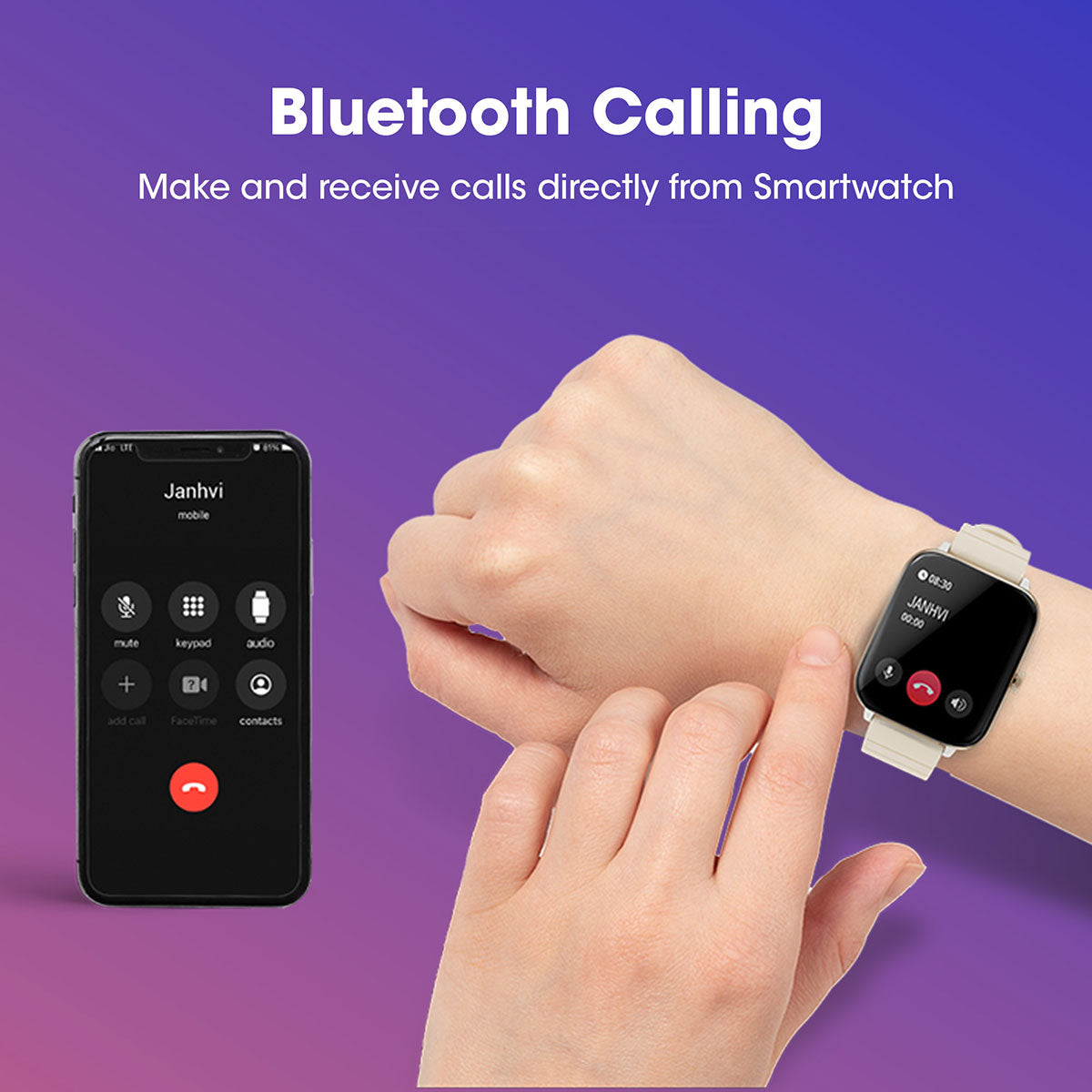 Bluetooth smart bracelet online projector