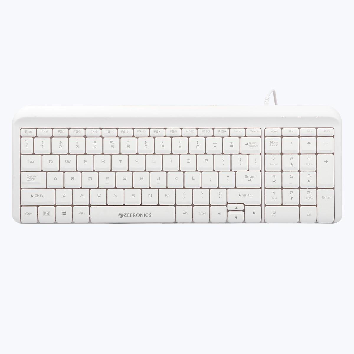 Zeb-Glide - Multimedia Keyboard - Zebronics
