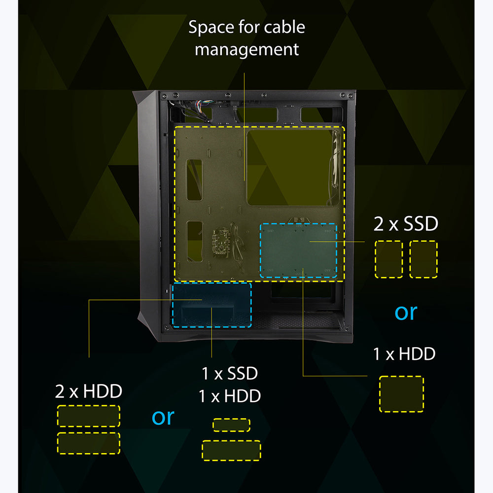 Zebronics Ironside Premium Gaming Chassis