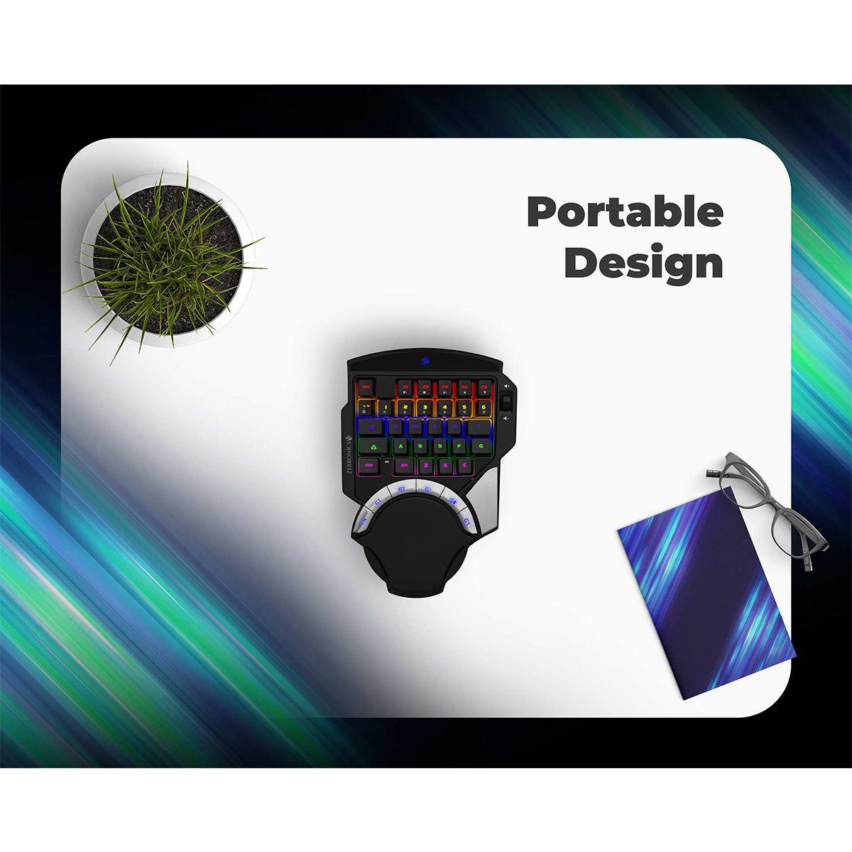 Zeb-Max Atom - Premium Mechanical Keypad - Zebronics