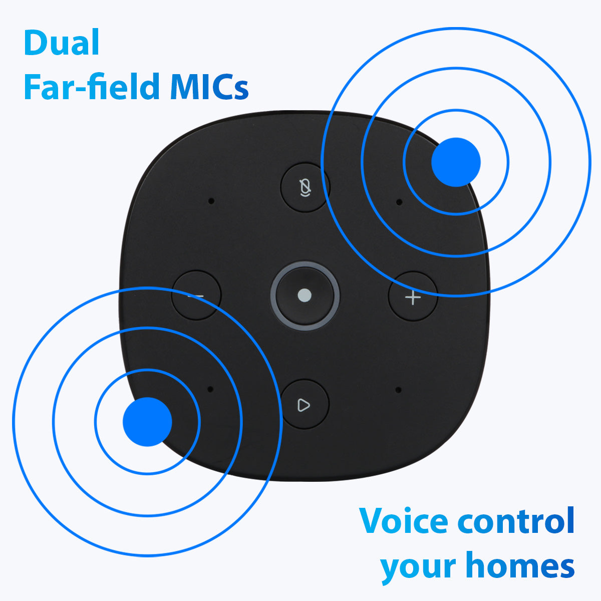 Smart TV Box built in microphone far-field voice control