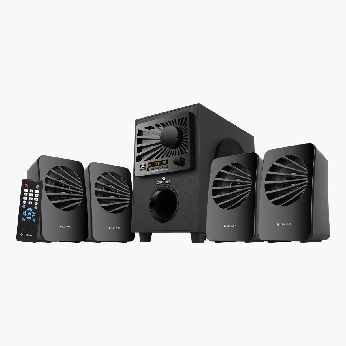 Zebronics indie 4.1 hot sale speakers price list