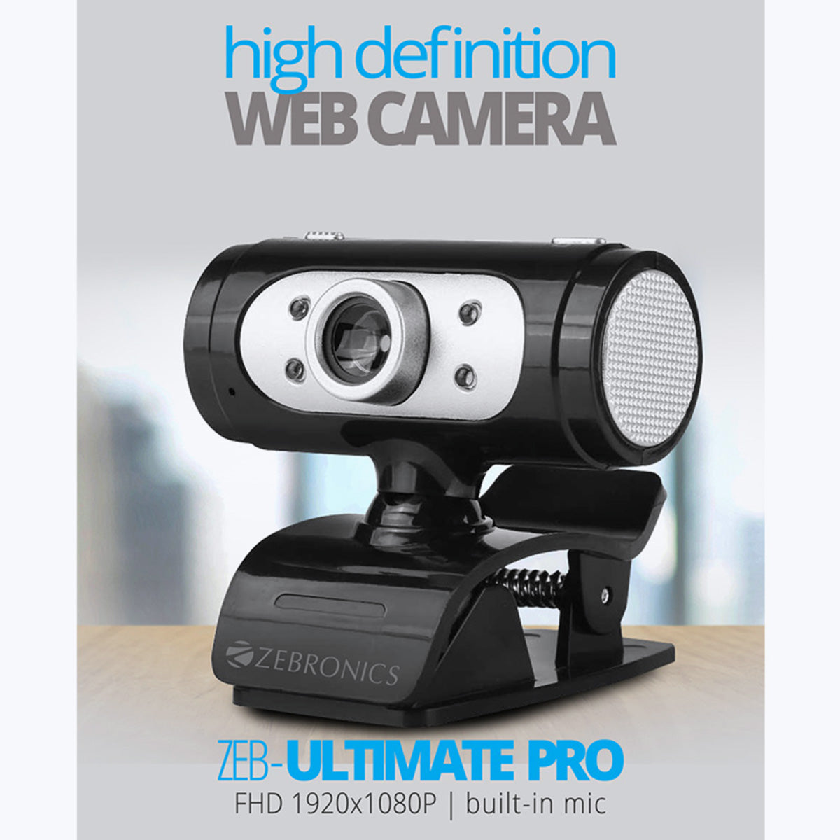 Zeb-Ultimate Pro - Webcameras - Zebronics