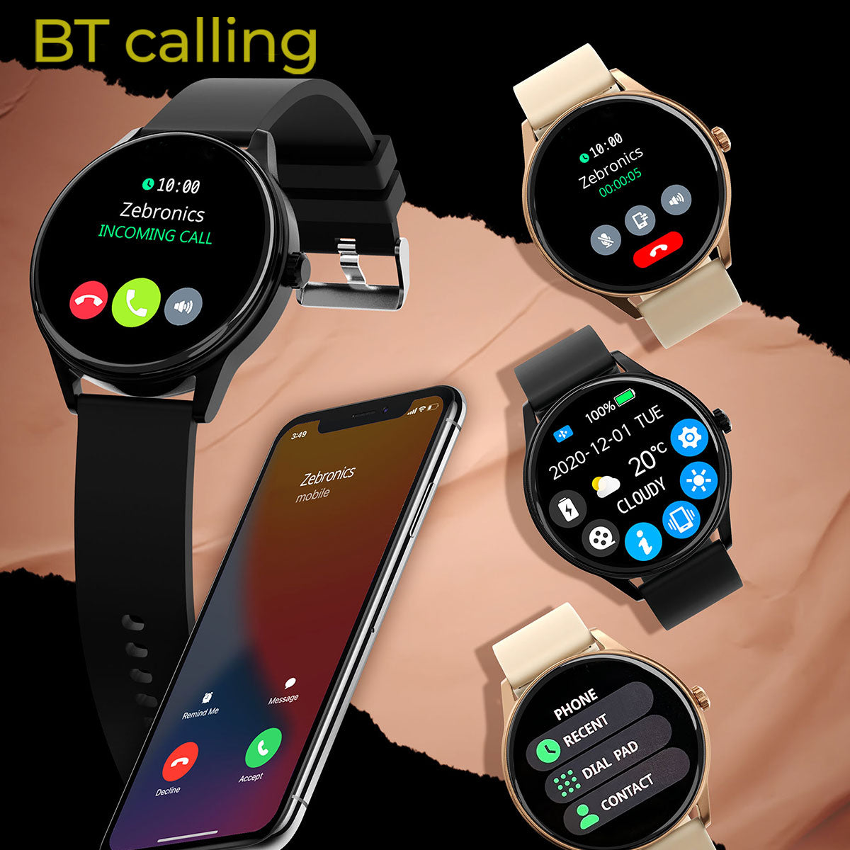 Buy Online Titan Talk- Touch Screen Watch with Grey Strap, BT Calling, AI-  Voice Assistant, and Amoled Display - 90156ap03 | Titan