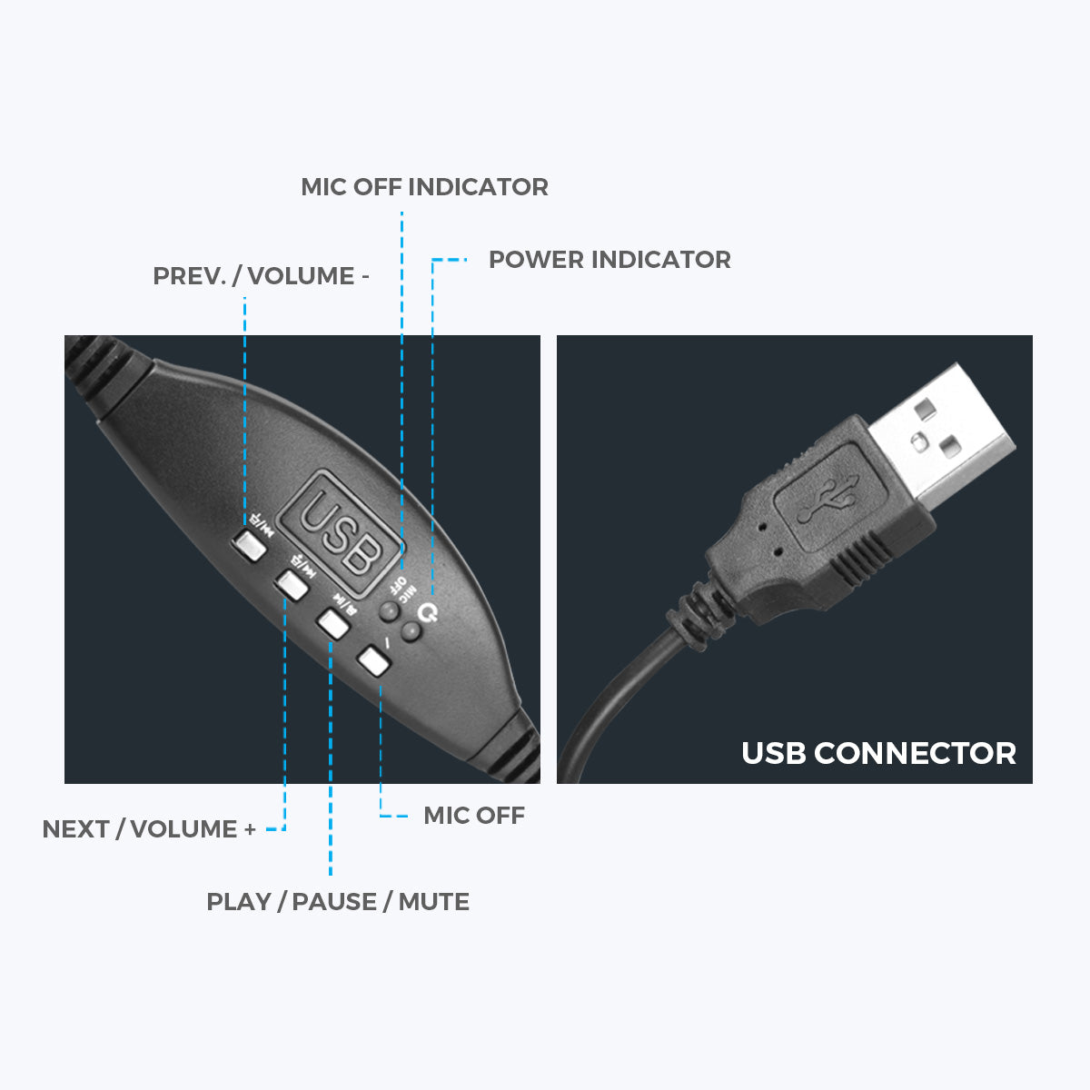 Headphone mic to discount usb