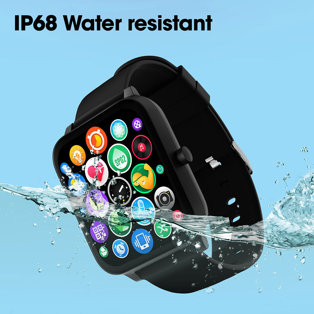 Modern smartwatch with whatsapp For Fitness And Health 