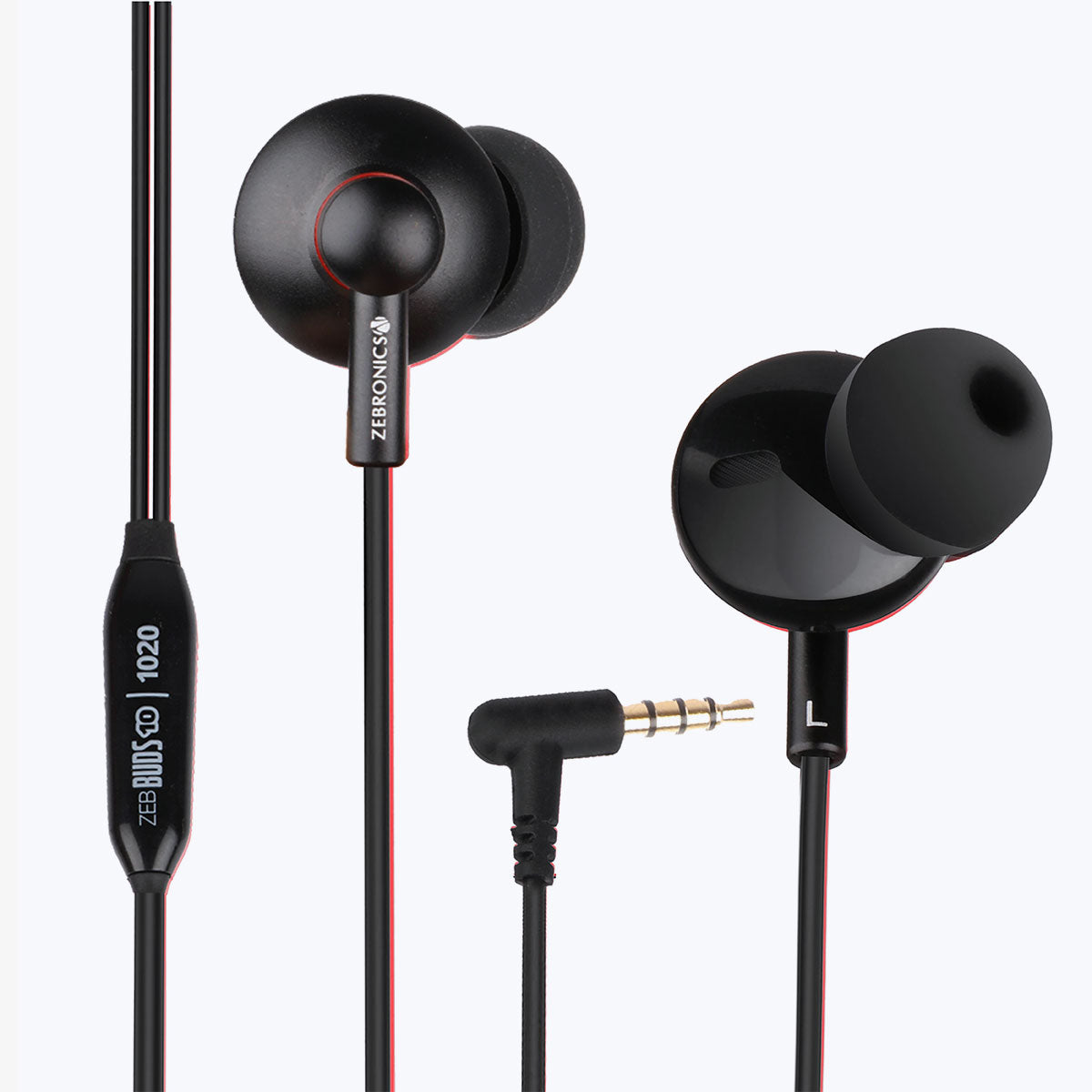 Zebronics wired earphones new arrivals